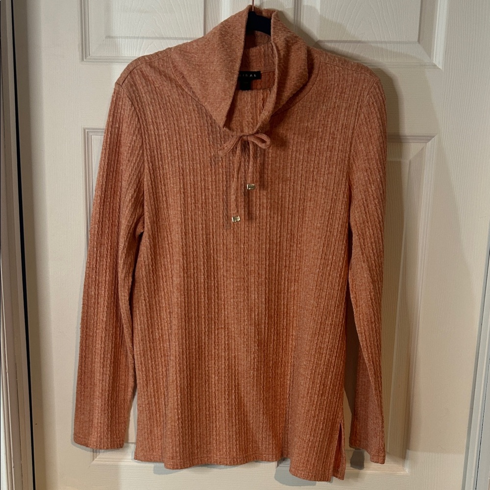 NWT Tribal’s Ribbed Cowl Neck Sweater size Medium